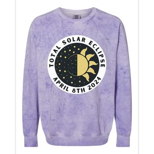 Total Solar Eclipse Colorblast Crewneck Sweatshirt