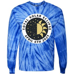 Total Solar Eclipse Tie-Dye Long Sleeve Shirt