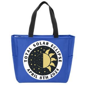 Total Solar Eclipse Zip Tote Bag