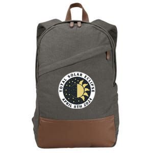 Total Solar Eclipse Cotton Canvas Backpack