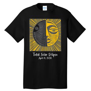 Total Solar Eclipse April 8 2024 Tall T-Shirt