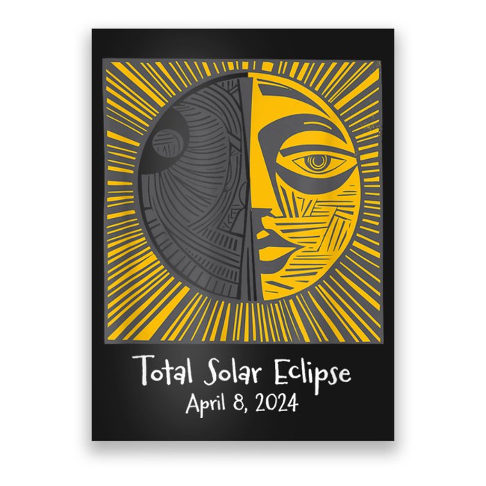 Total Solar Eclipse April 8 2024 Poster