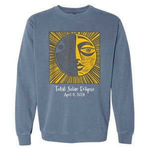 Total Solar Eclipse April 8 2024 Garment-Dyed Sweatshirt