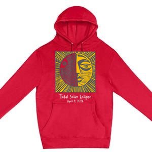 Total Solar Eclipse April 8 2024 Premium Pullover Hoodie