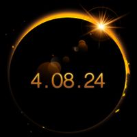 Total Solar Eclipse April 8 2024 Impact Tech Backpack