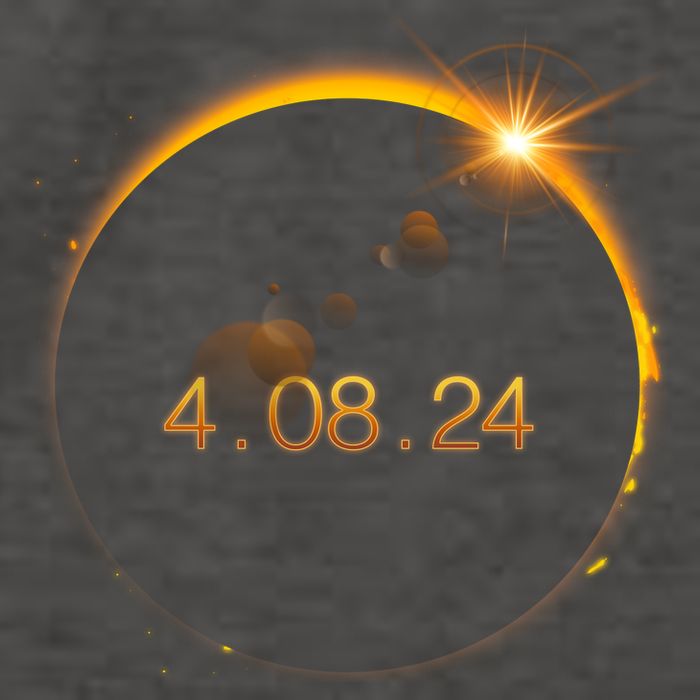 Total Solar Eclipse April 8 2024 Vector Backpack
