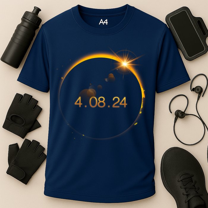 Total Solar Eclipse April 8 2024 Performance Shirt