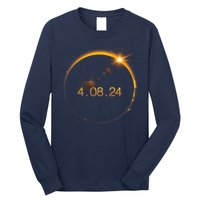 Total Solar Eclipse April 8 2024 Long Sleeve Shirt