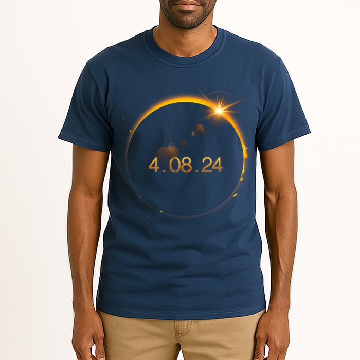 Total Solar Eclipse April 8 2024 Tall T-Shirt