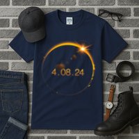 Total Solar Eclipse April 8 2024 Tall T-Shirt