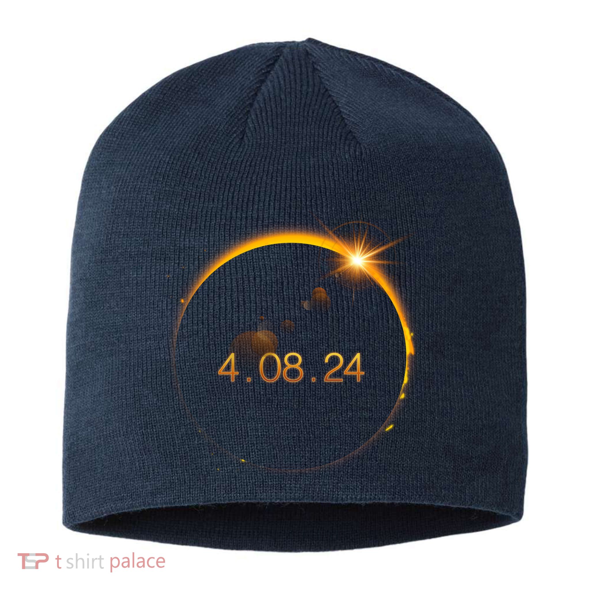 Total Solar Eclipse April 8 2024 Sustainable Beanie