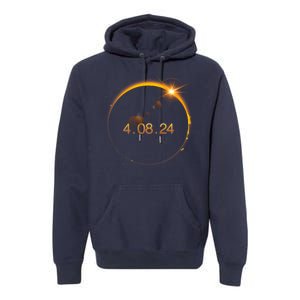 Total Solar Eclipse April 8 2024 Premium Hoodie