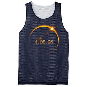 Total Solar Eclipse April 8 2024 Mesh Reversible Basketball Jersey Tank