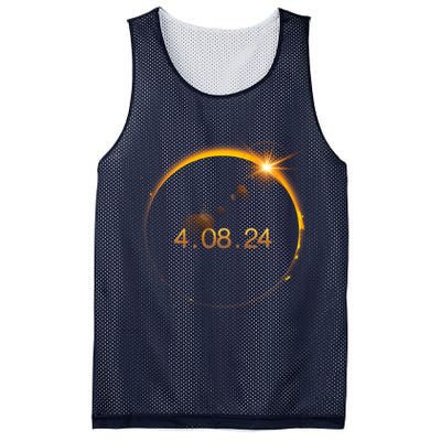 Total Solar Eclipse April 8 2024 Mesh Reversible Basketball Jersey Tank