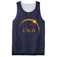 Total Solar Eclipse April 8 2024 Mesh Reversible Basketball Jersey Tank