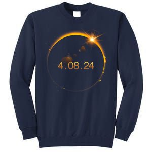 Total Solar Eclipse April 8 2024 Tall Sweatshirt