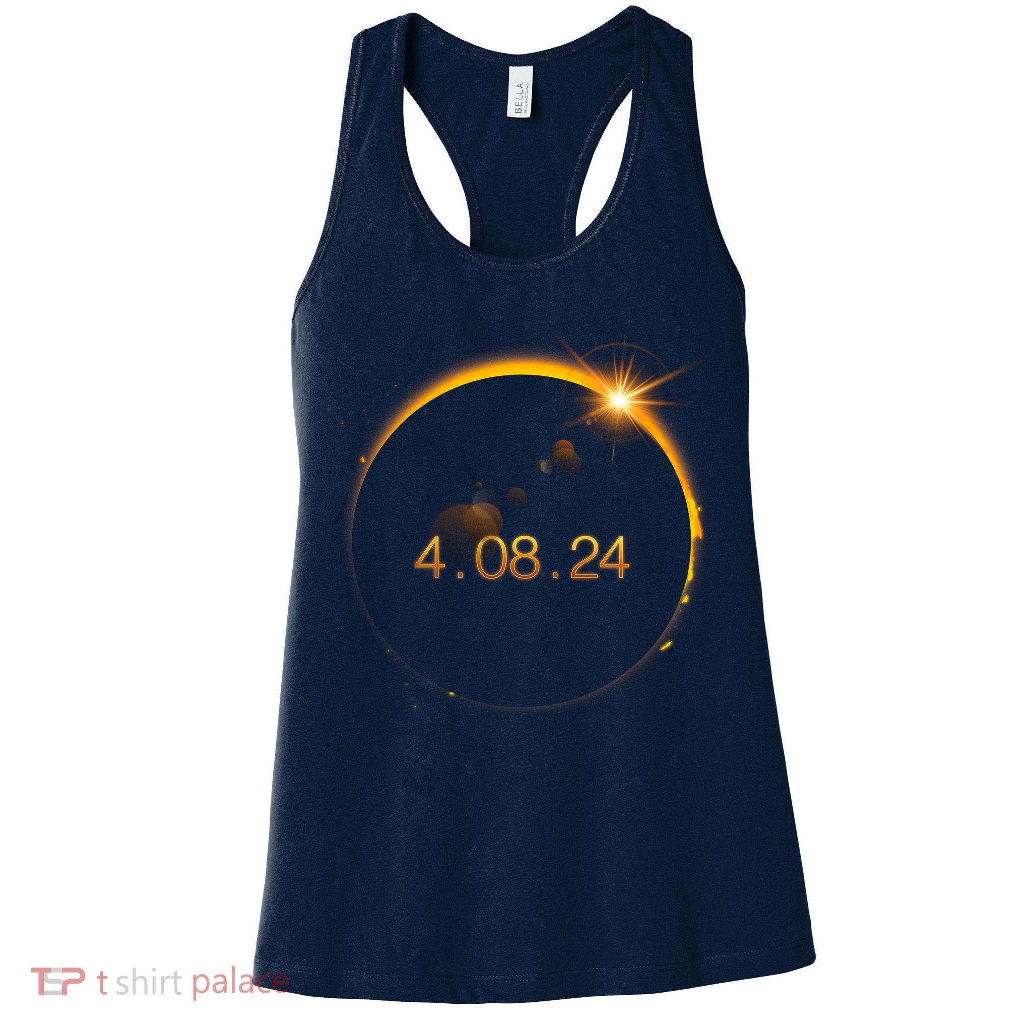Total Solar Eclipse April 8 2024 Womens Tank Top