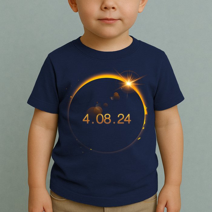 Total Solar Eclipse April 8 2024 Toddler T-Shirt