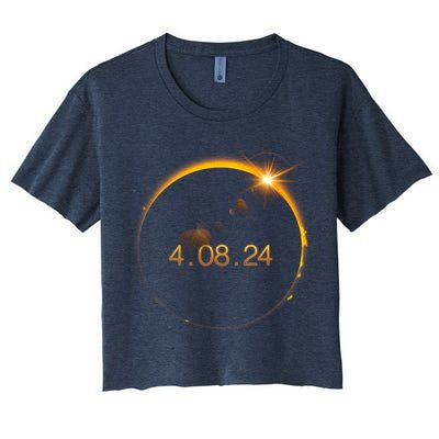 Total Solar Eclipse April 8 2024 Crop Top