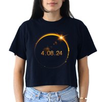 Total Solar Eclipse April 8 2024 Crop Top
