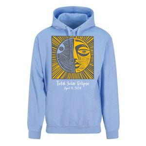 Total Solar Eclipse April 8 2024 Unisex Surf Hoodie