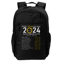 Total Solar Eclipse April 8 2024 Path Of The Eclipse Daily Commute Backpack