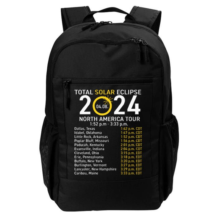 Total Solar Eclipse April 8 2024 Path Of The Eclipse Daily Commute Backpack