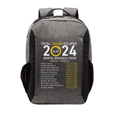 Total Solar Eclipse April 8 2024 Path Of The Eclipse Vector Backpack