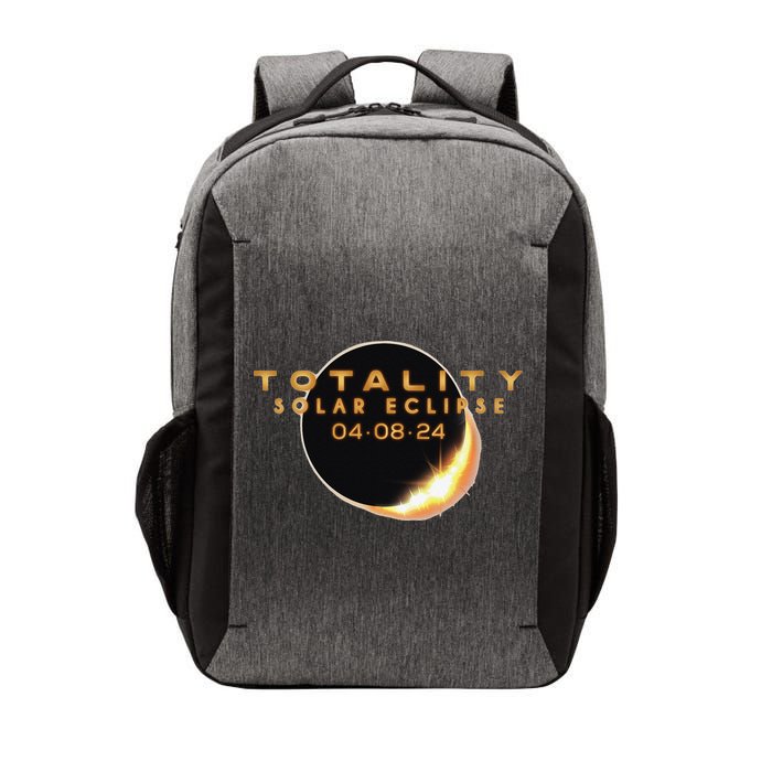 Total Solar Eclipse 04.08.2024 Totality Vector Backpack