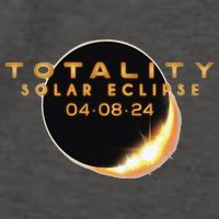 Total Solar Eclipse 04.08.2024 Totality Vector Backpack