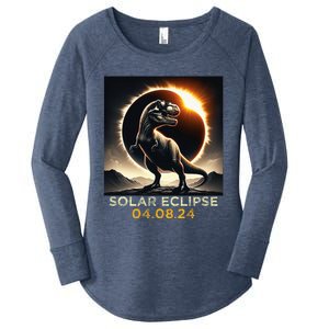 Total Solar Eclipse April 8 2024 America Solar Eclipse  Women's Perfect Tri Tunic Long Sleeve Shirt