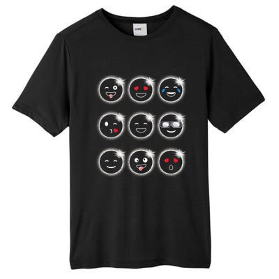 Total Solar Eclipse 04.08.2024 Silly Faces Funny Tall Fusion ChromaSoft Performance T-Shirt