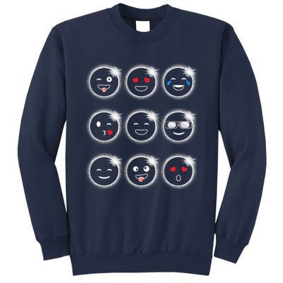 Total Solar Eclipse 04.08.2024 Silly Faces Funny Sweatshirt