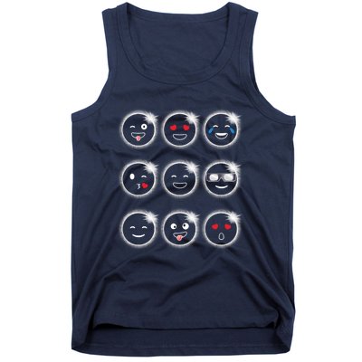 Total Solar Eclipse 04.08.2024 Silly Faces Funny Tank Top