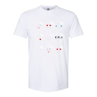 Total Solar Eclipse 04.08.2024 Silly Faces Funny Softstyle CVC T-Shirt