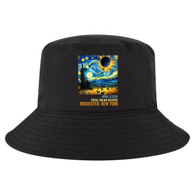 Total Solar Eclipse 04.08.2024 Rochester New York Cool Comfort Performance Bucket Hat