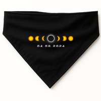 Total Solar Eclipse 04.08.2024 Rochester New York USA-Made Doggie Bandana