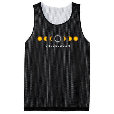 Total Solar Eclipse 04.08.2024 Rochester New York Mesh Reversible Basketball Jersey Tank