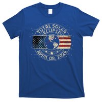 Total Solar Eclipse 2024 Totality Eclipse Path 04. 08. 2024 T-Shirt