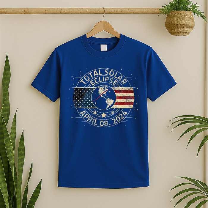 Total Solar Eclipse 2024 Totality Eclipse Path 04. 08. 2024 T-Shirt