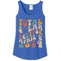 Total Solar Eclipse April 08 2024 Ladies Essential Tank