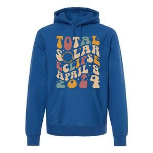 Total Solar Eclipse April 08 2024 Premium Hoodie