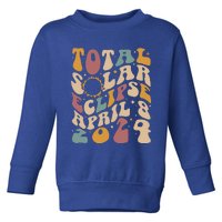 Total Solar Eclipse April 08 2024 Toddler Sweatshirt