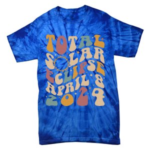 Total Solar Eclipse April 08 2024 Tie-Dye T-Shirt