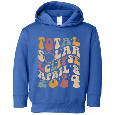 Total Solar Eclipse April 08 2024 Toddler Hoodie