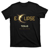 Total Solar Eclipse Texas Totality Usa April 8th 2024 Texas T-Shirt