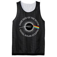 Total Solar Eclipse 04 08 24 Rainbow Totality Dark Side Moon Mesh Reversible Basketball Jersey Tank