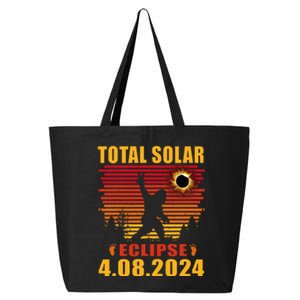 Total Solar Eclipse 04.08.2024 Sasquatch Bigfoot 25L Jumbo Tote