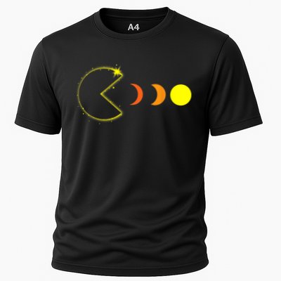Total Solar Eclipse April 8 2024 Funny Phases Totality Cooling Performance Crew T-Shirt