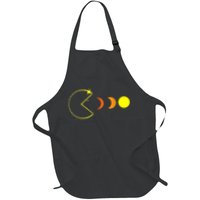 Total Solar Eclipse April 8 2024 Funny Phases Totality Full-Length Apron With Pockets